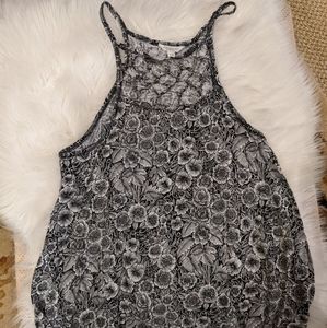 Floral Tunic Tank Top